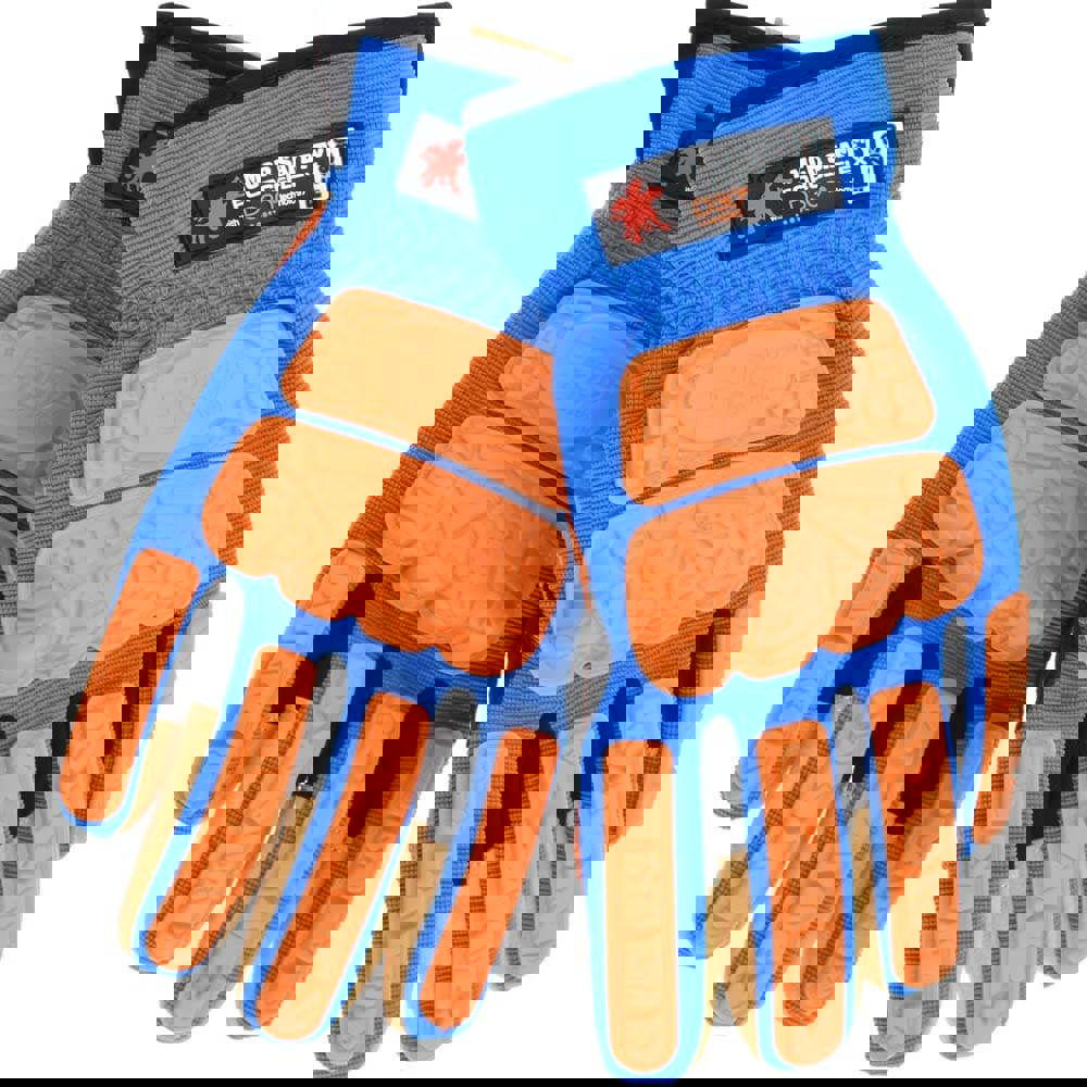 Size M Leather Abrasion Protection & Cut & Puncture Resistant Work Gloves